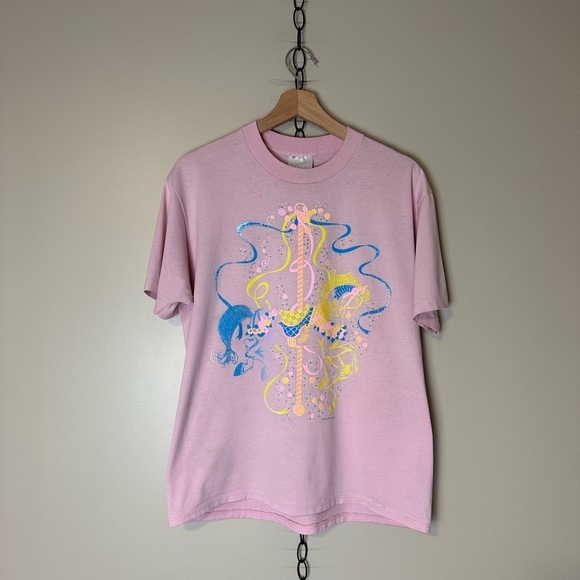 Vintage Other - Vintage Carousel Horse T-shirt Medium